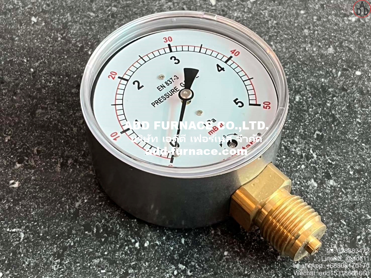 Yamataha Pressure Gauge 0-5kPa(0-50mBar) (10)